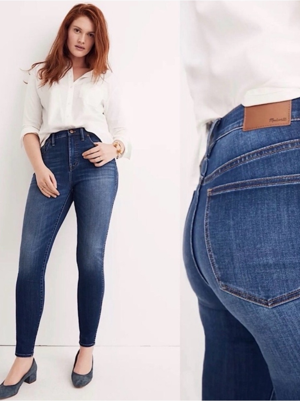 Madewell 10” Roadtripper Jeans in Medium Blue Wash
